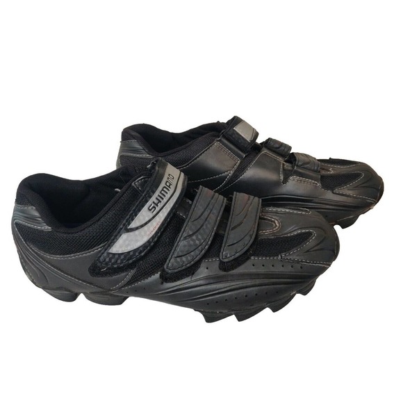 Shimano Other - Shimano Mens Cycling Clip-in Shoes Black Size 42 (US 8.3) Hook & Loop Closure